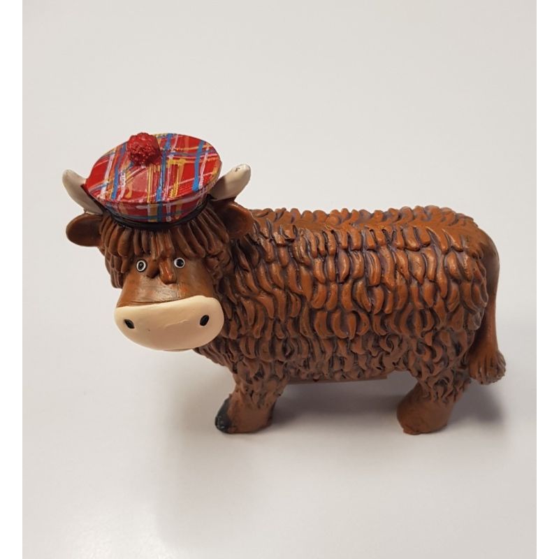 Highland coo Figurine