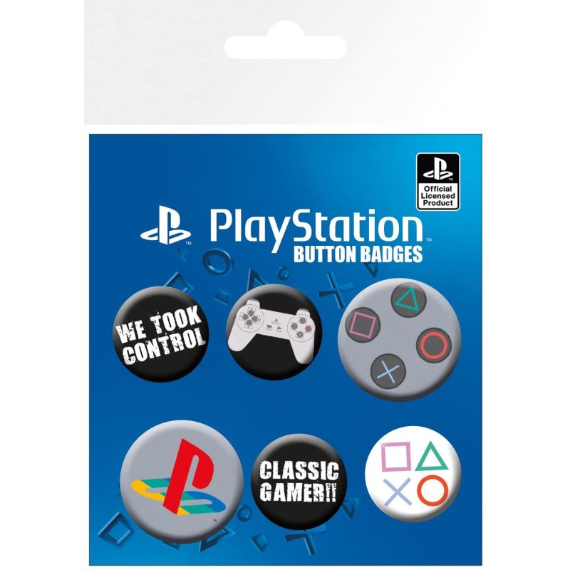 Playstation Classic Badge Pack