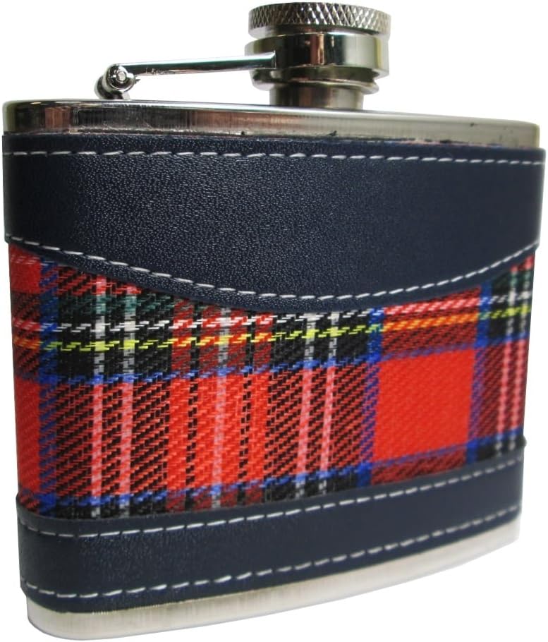 TARTAN HIP FLASK
