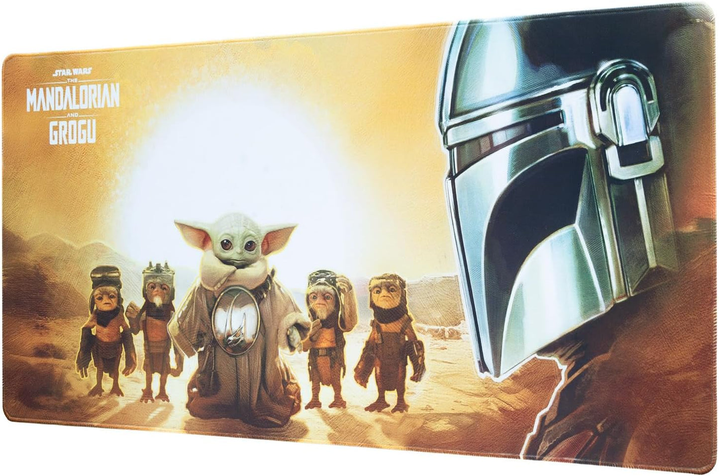 Star Wars The Mandalorian and Grogu Large Mouse Mat, Gaming Mouse Pad XXL