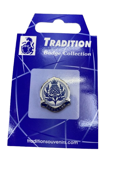 Scotland Thistle Pin Badge