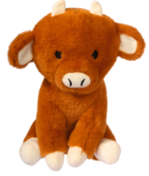 Soft Highland Cow - Dog Toy