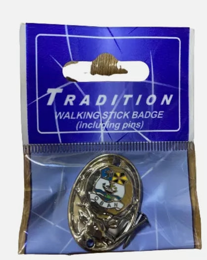 Oban Walking Stick Badge