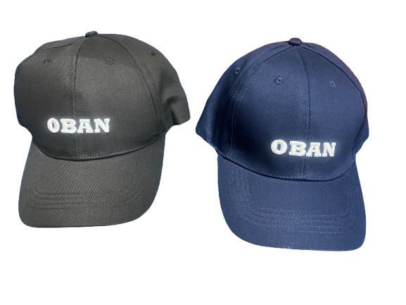 OBAN BASEBALL CAP (BLUE OR BLACK (1 SUPPLIED)