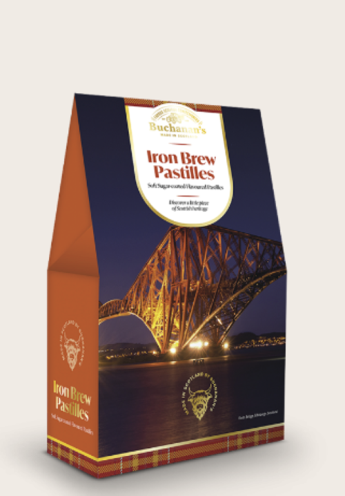 Buchanan's Iron Brew Pastilles in Forth Road Bridge Gift Box
