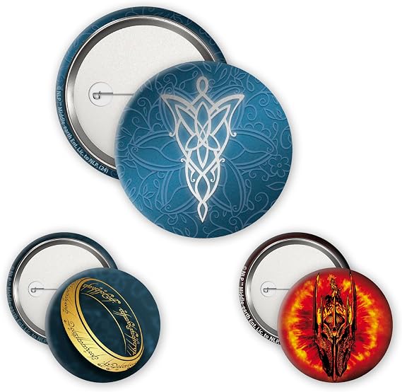 Lord of the Rings Middle Earth Badge Pack