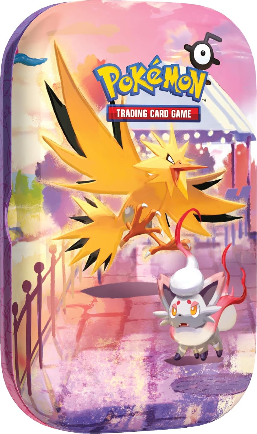 Pokémon TCG: 30th Celebration Mini Tin - Zapdos (1 Sticker, 1 Picture Card & 2 Booster Packs)