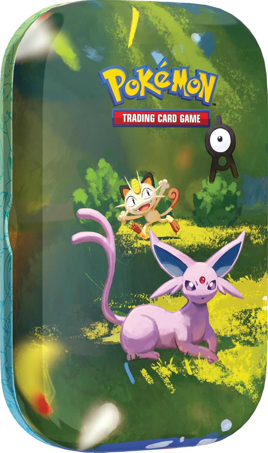 Pokémon TCG: 30th Celebration Mini Tin - Espeon (1 Sticker, 1 Picture Card & 2 Booster Packs)