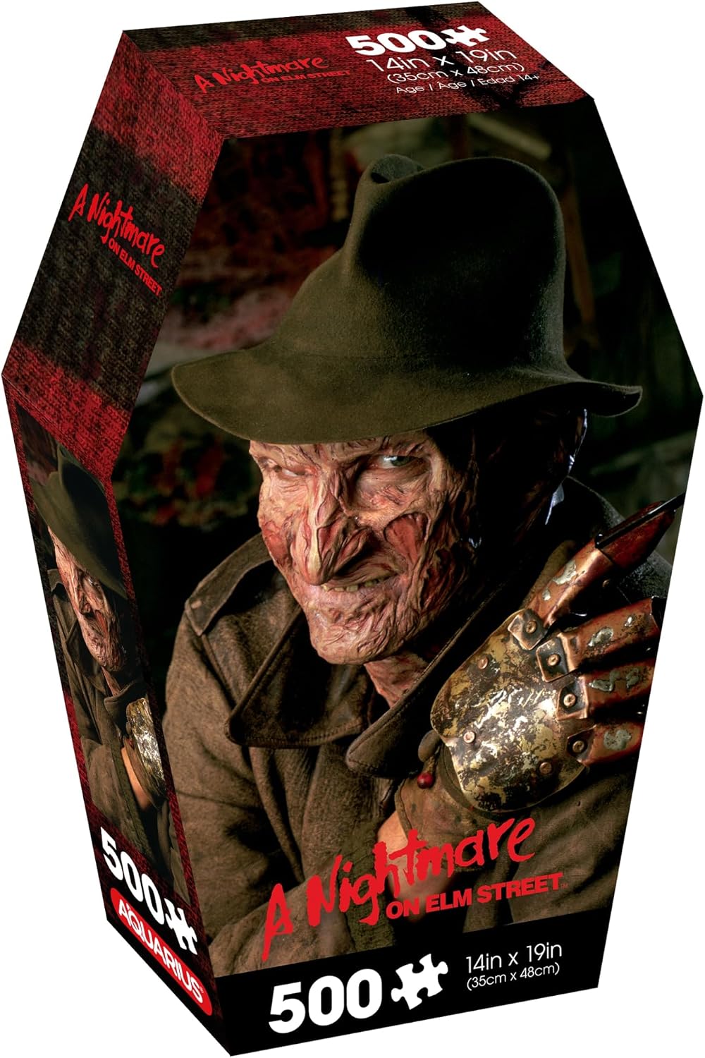 A Nighmare on Elm St Jigsaw Puzzle Coffin Box - 500pc