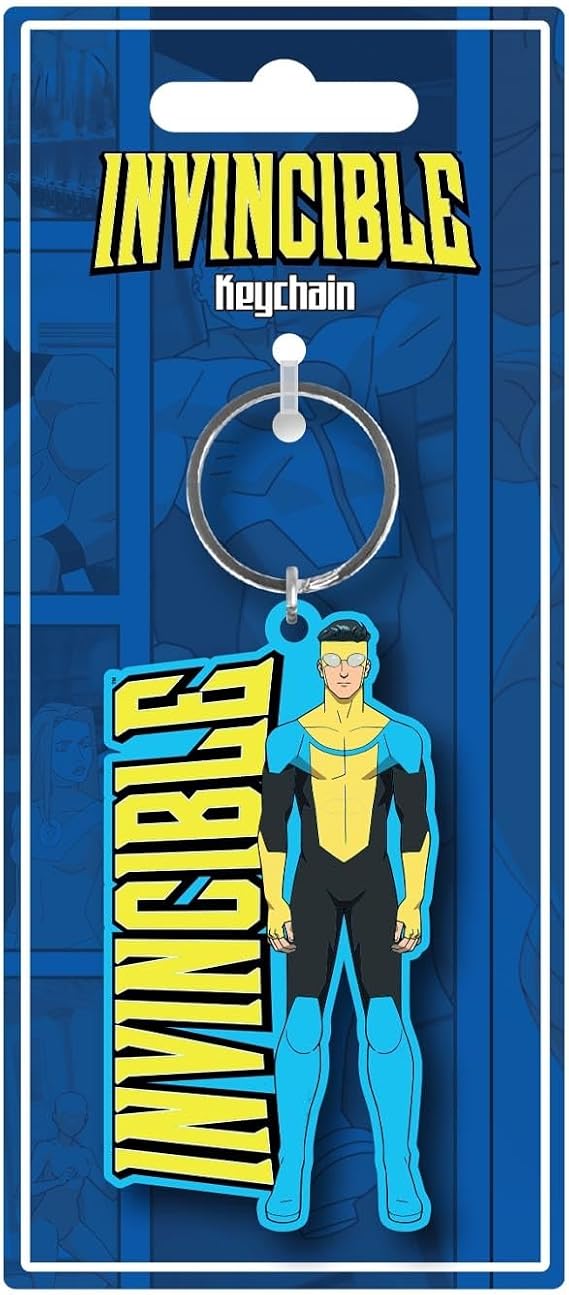 Invincible (Logo) Pvc Keychain