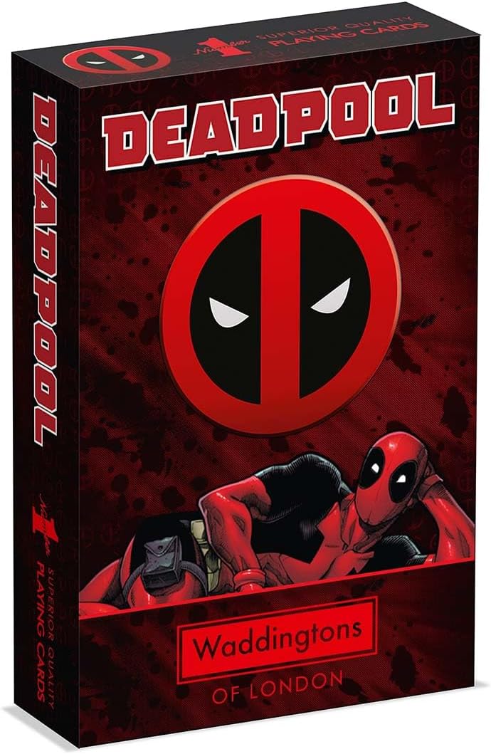 Waddingtons Number 1 Deadpool Playing Card Game