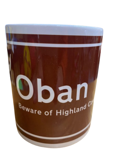 Oban "Beware of Highland Cows" Ceramic Mug