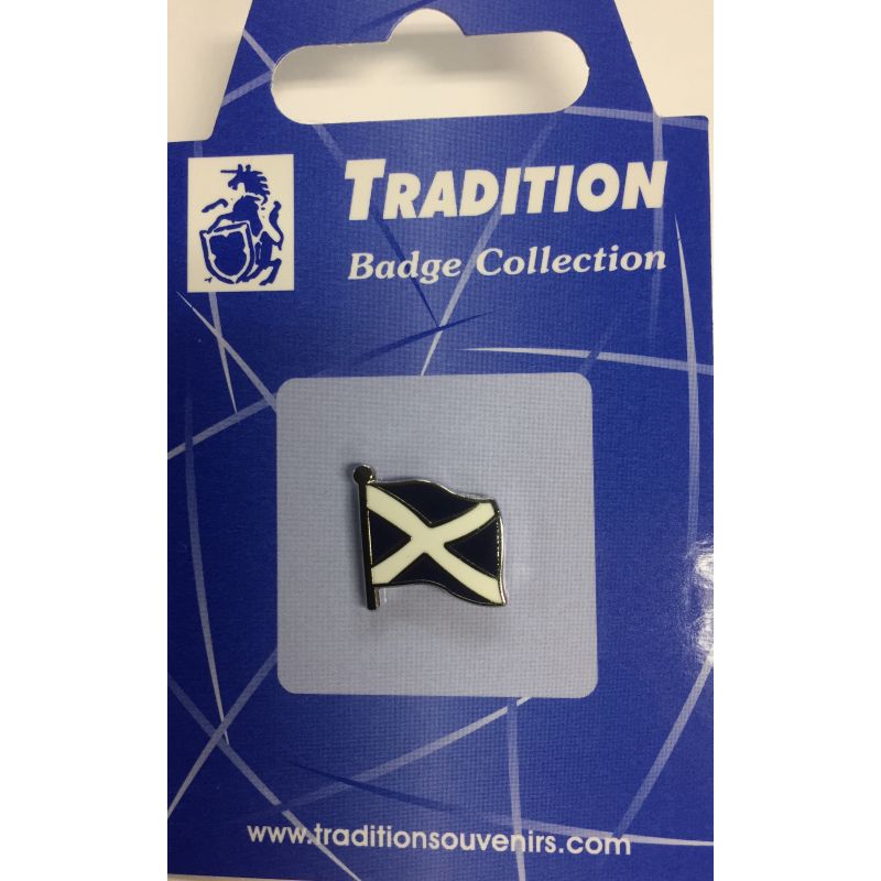 Scotland Saltire Flag Pin Badge