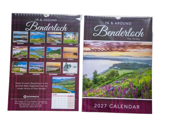 In and Around Benderloch 2027 Calendar (Tony Hardley)