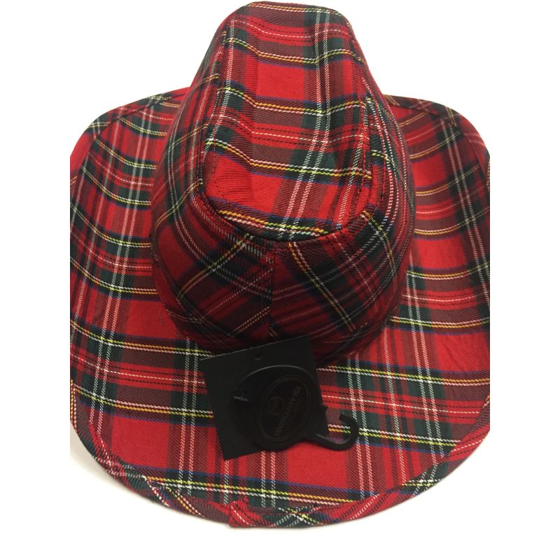 Royal Stewart Tartan Cowboy Hat
