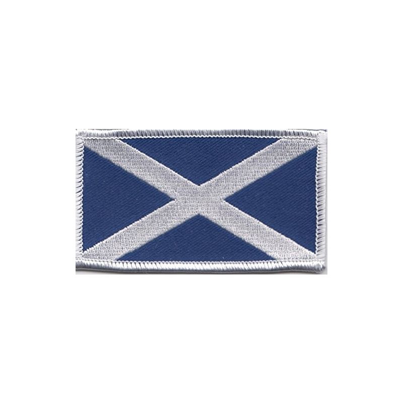 Scottish Saltire Patch 9cm x 5cm
