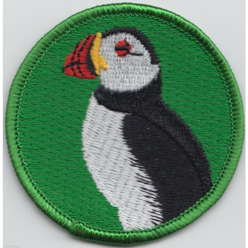 Puffin Embroidered Patch
