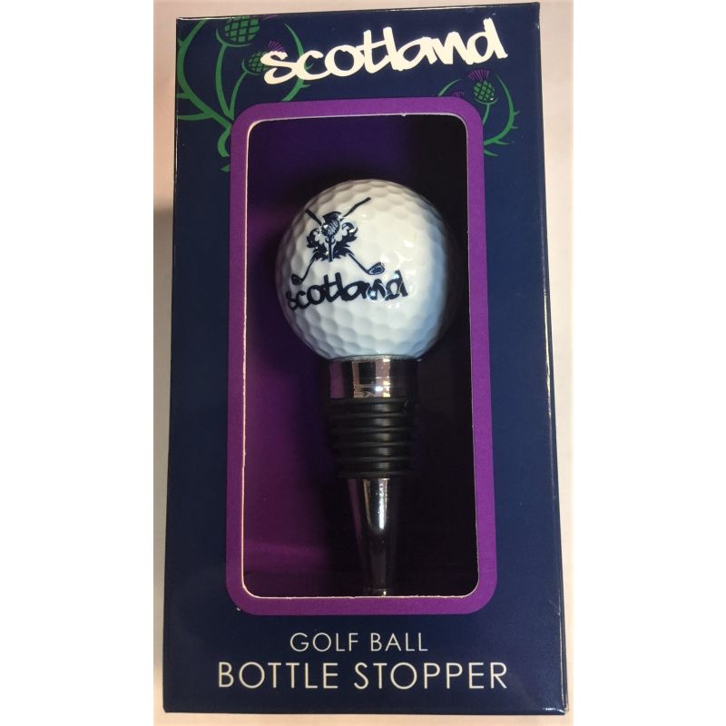 Golf Ball Bottle Stopper