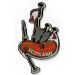 Scottish Bagpipes Metal Fridge Magnet