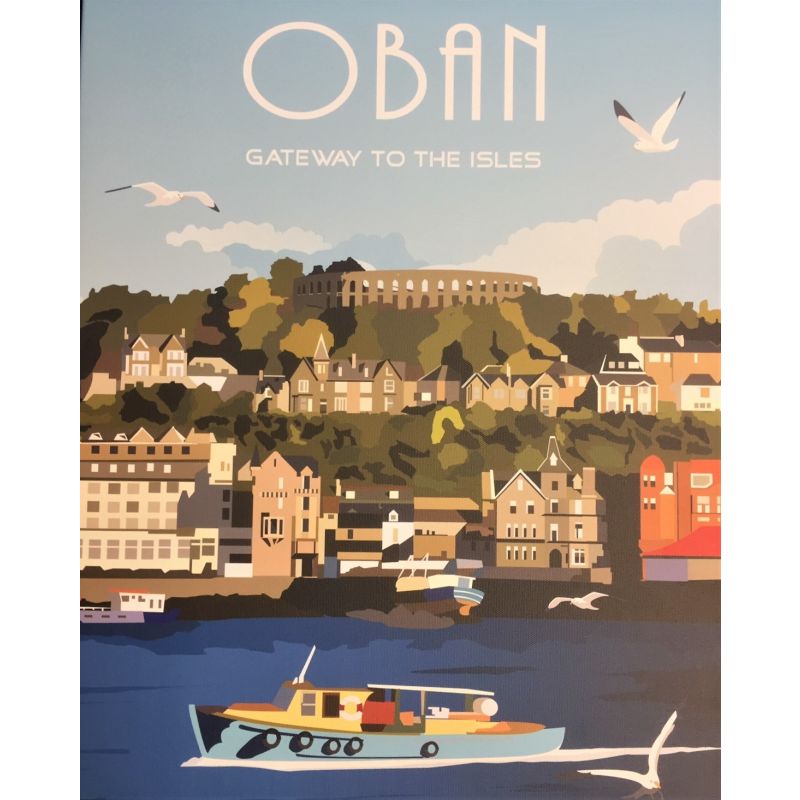 Oban Tea Towel