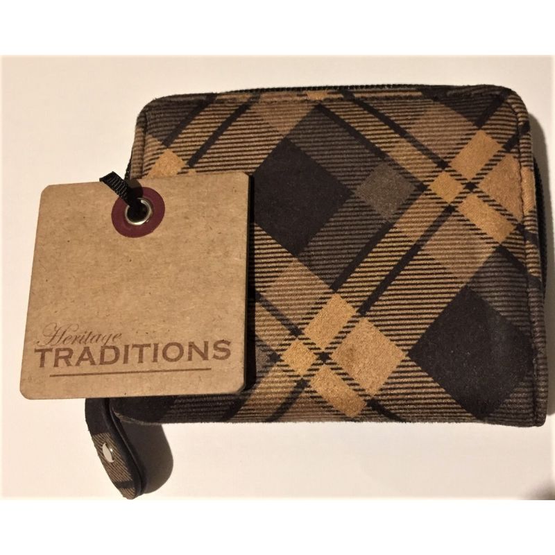 Heritage Traditions Checked Purse