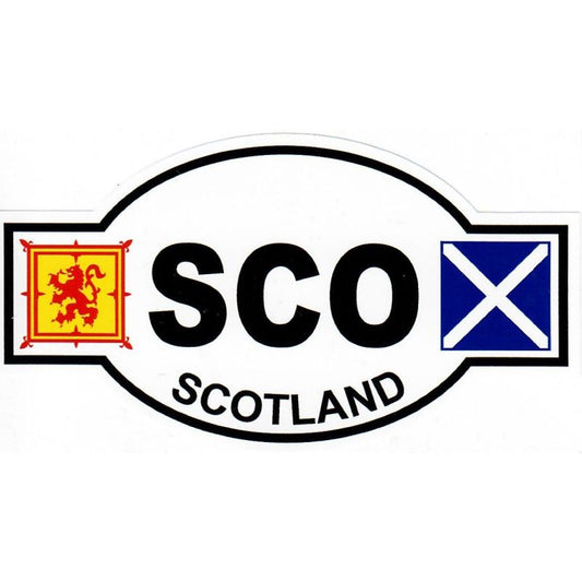 SCO Scotland Car Sticker