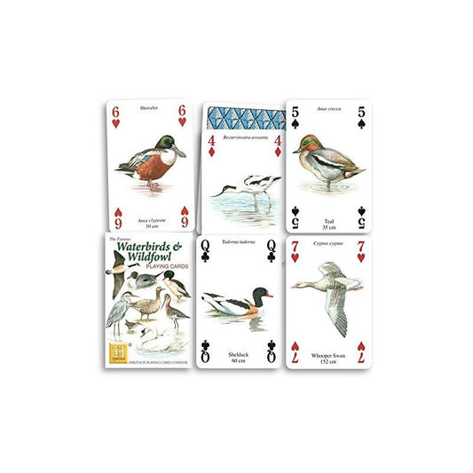 Heritage Playing Cards. Waterbirds and Wildfowl