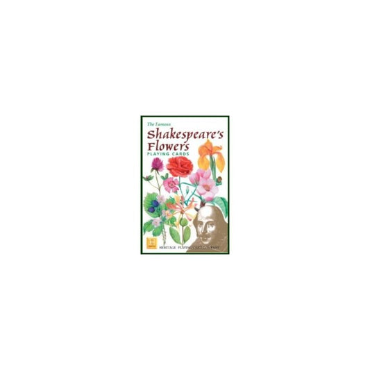 Heritage Playing Cards: Shakespeare\'s Flowers