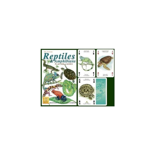 Heritage Playing Cards. Reptiles and Amphibians