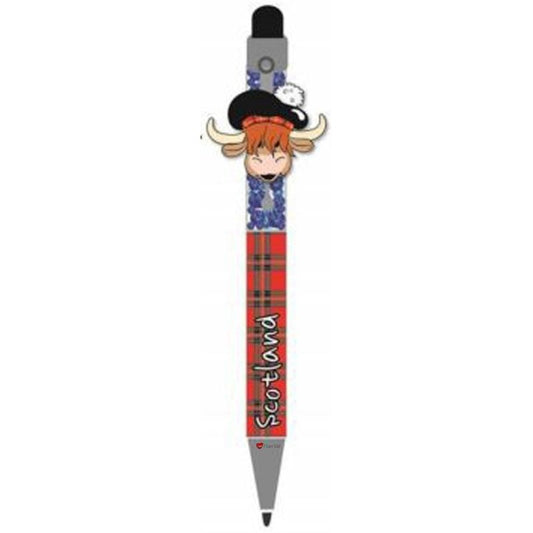 Highland Cow Crystal Pen