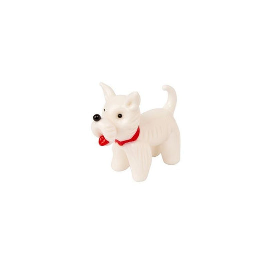 Small Glass Westie