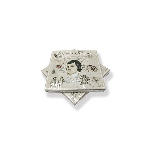 Scott Inness Robert Burns Paper Napkin 20-Pieces