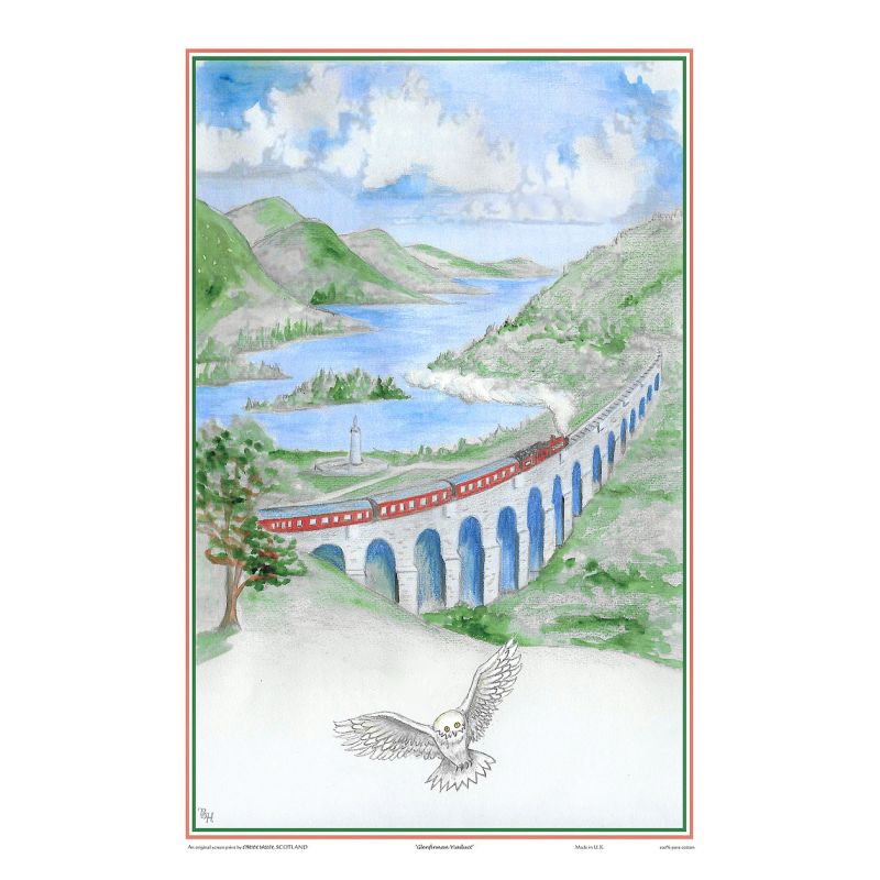 Glenfinnan Tea Towel
