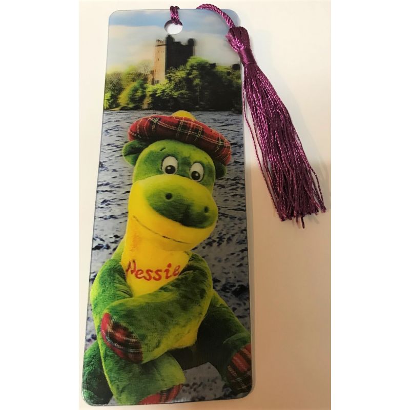 Scottish Nessie Lenticular Bookmark Ruler