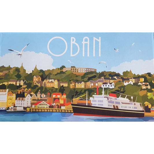 Oban Tea Towel