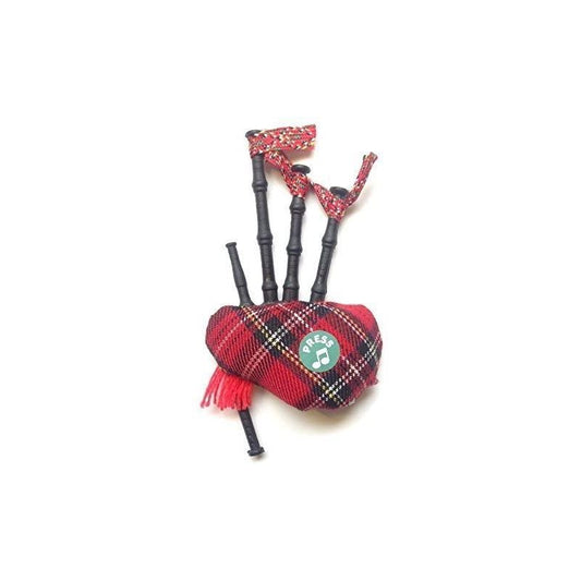 Scottish Gift - Tartan Musical Bagpipe Fridge Magnet