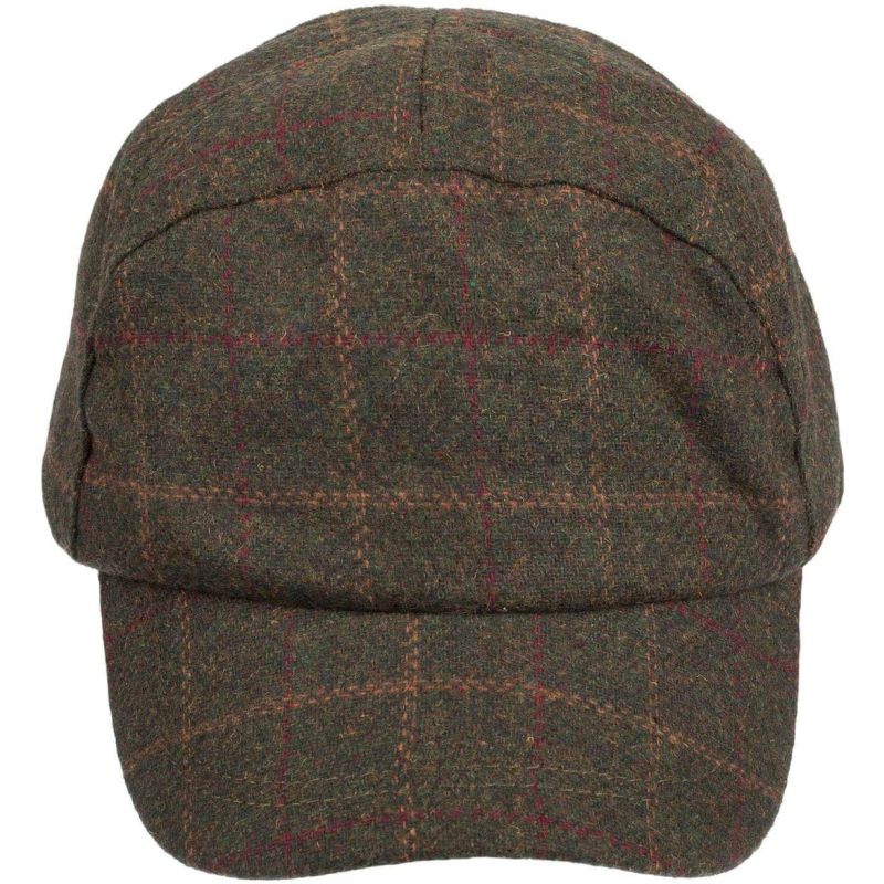 Green Window Tweed Skip Cap