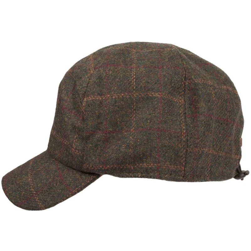 Green Window Tweed Skip Cap