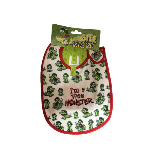 Wee Monster Nessie Baby Bib