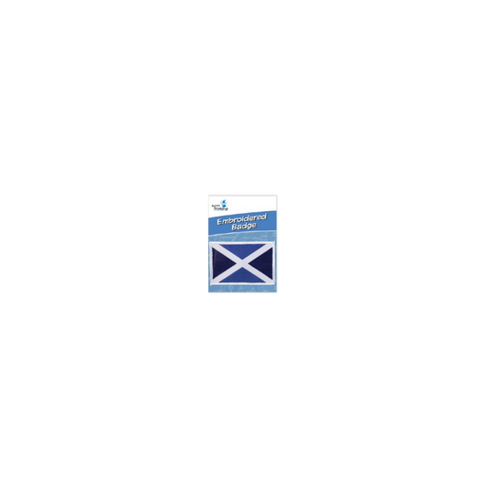Scotland Saltire Embroidered Patch 9 x 6cm