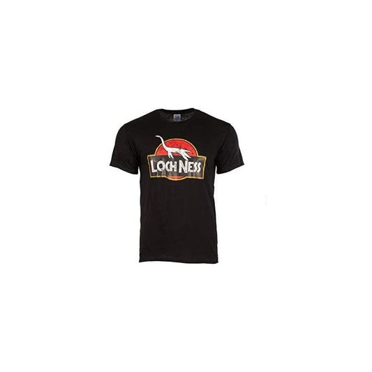 Nessie Dinosaur Black T-Shirt - Childrens Size 3-4 years