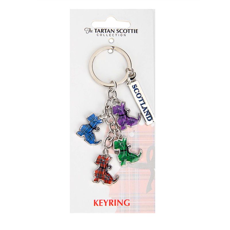 Scottie Dog Keyring