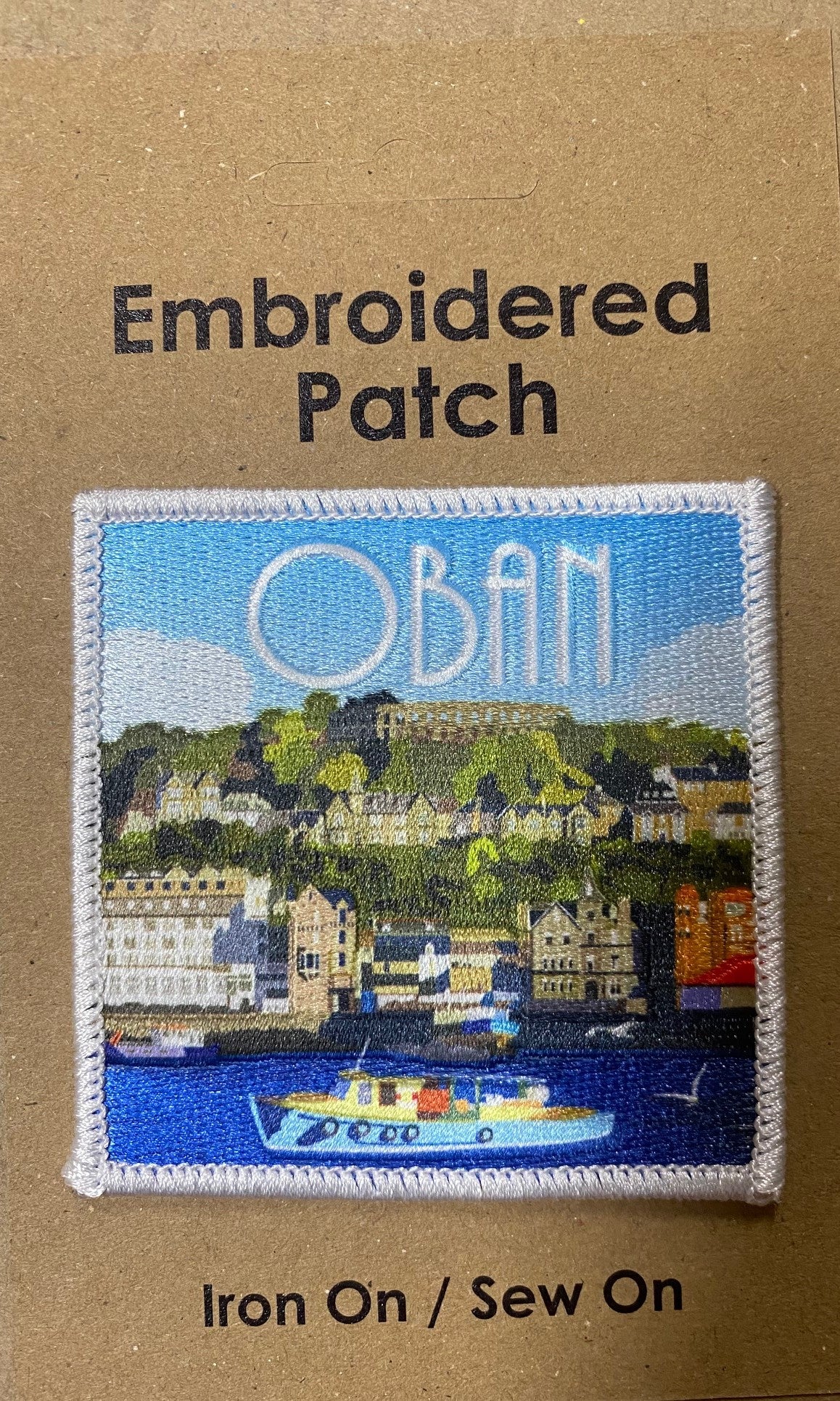 Large Oban Embroidered Patch