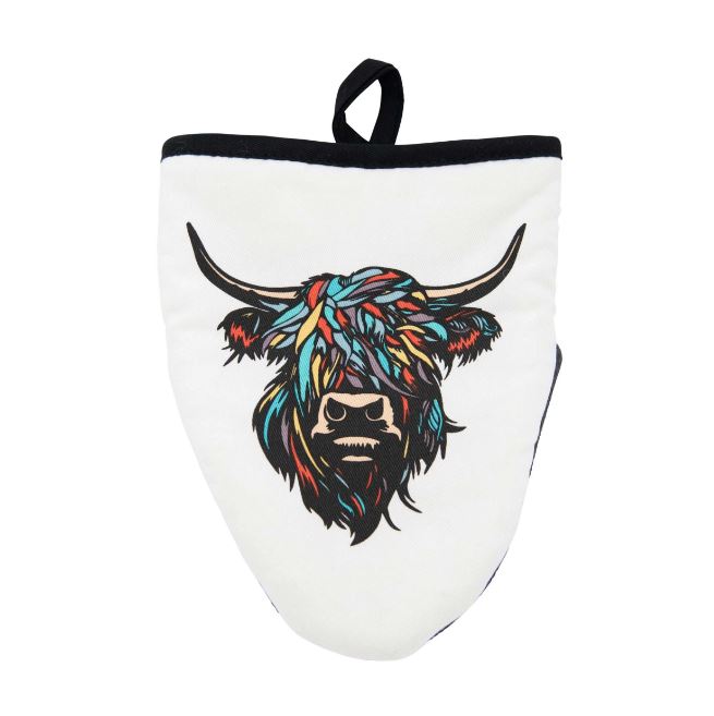 Heilan Coo Oven Mitt - Multi Coloured