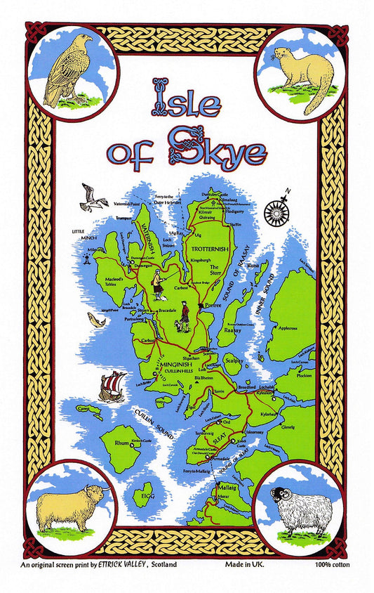 Isle of Skye Tea Towel