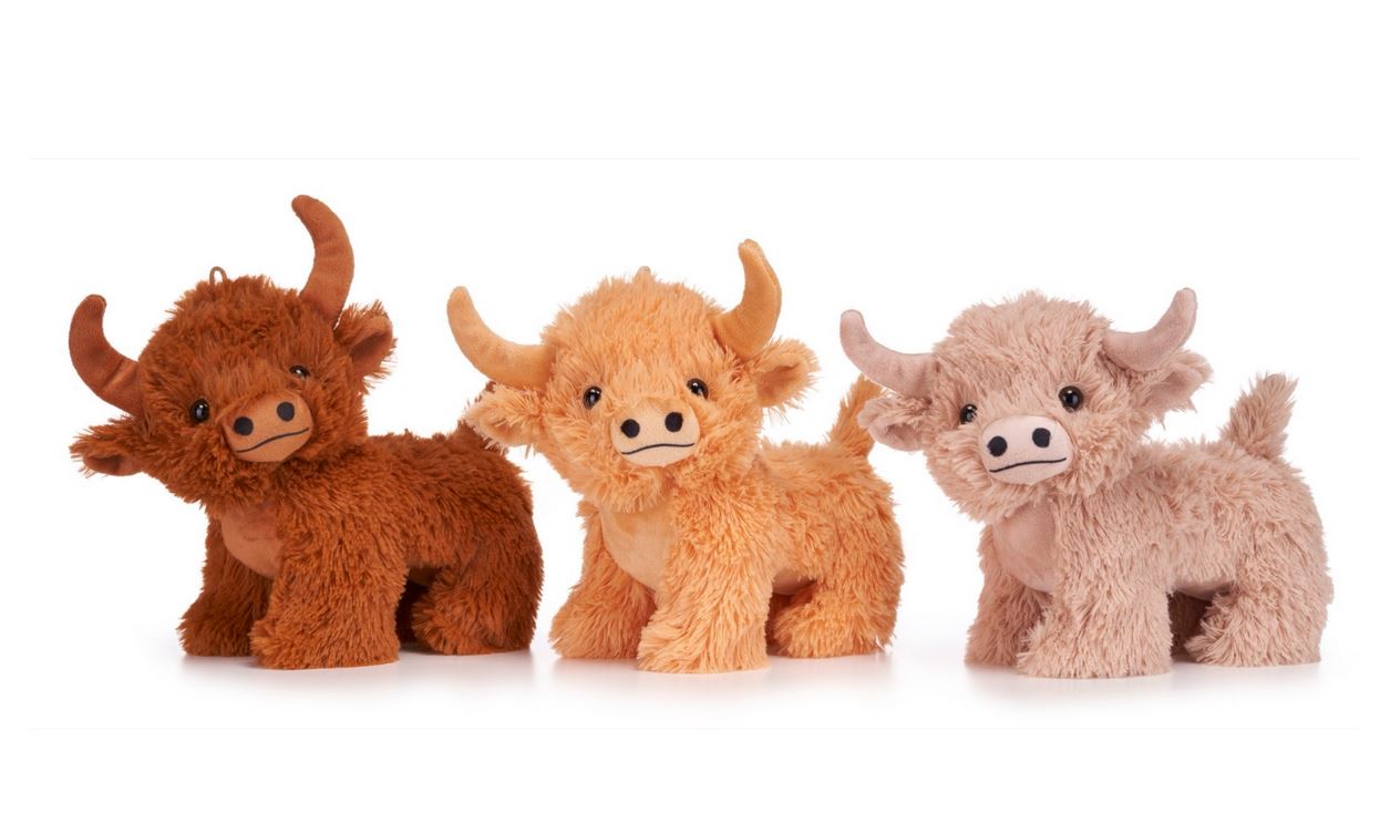 Soft Highland Cow Soft Toy (1 SUPPLIED)