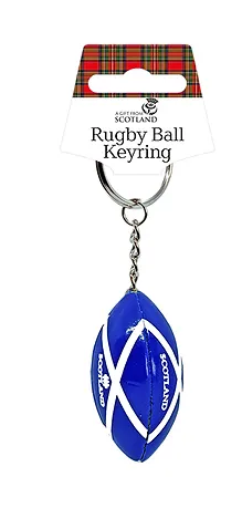 Scotland Rugby Ball Keyring