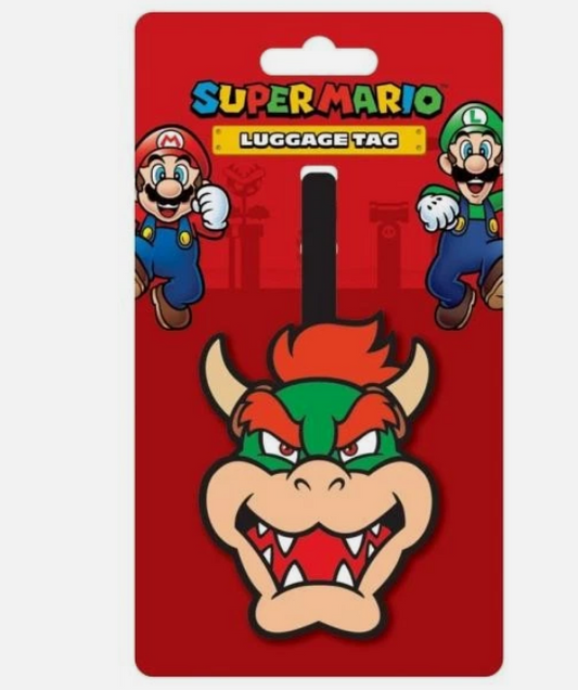SUPER MARIO LUGGAGE TAG (BOWSER)