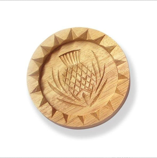 Thistle Design Shortbread Mould Large