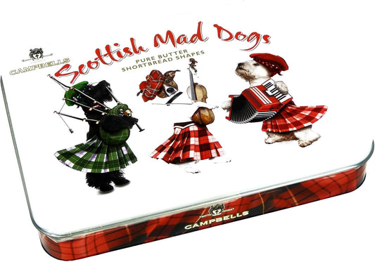 Campbells Scottish Mad Dogs Shortbread in Tin
